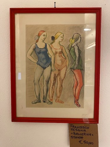 Quadro stampa ballerine di - "ballerine",