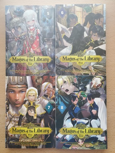 Magnus della biblioteca manga - biblioteca,