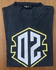 dsquared2 t-shirt uomo grigio
