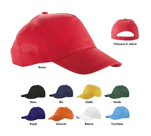 Cappellini bimbi con - con, stampa