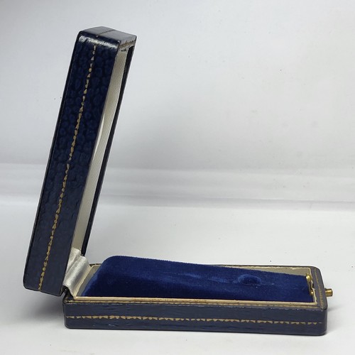 Antica scatola portagioie blu - antica,