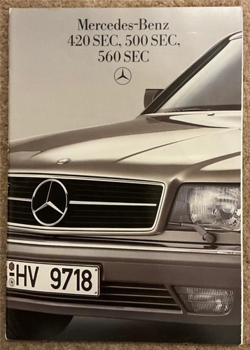 Mercedes benz 420sec - benz, 500sec