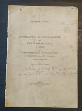 CONTRATTO CONCESSIONE EDILIZIA COSTRUZIONE NUOVO QUARTIRE FUORIGROTTA NAPOLI 192