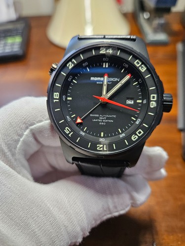 Orologio momo design nero pvd - momo,
