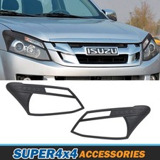 Per Isuzu D-max dmax II 2012-2015 Faro proiettore anteriore lampade modanatura telaio