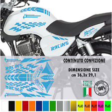 Adesivi SCACCHI compatibile moto Yamaha Suzuki Honda Kawasaki Ducati colori 1868