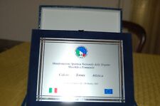 Scatola e targa "Manifestazione Sportiva Nazionale delle Dogane" anno 2003