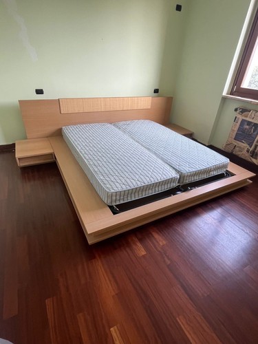Letto matrimoniale contenitore - letto,