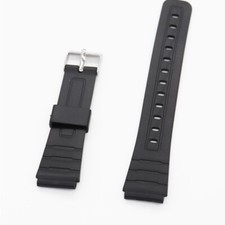 Cinturino regolabile in PU nero per orologi W800H per AE1200 SGW400H facile da sostituire.