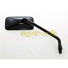 Specchio retrovisore specchietto nero lungo lato destro moto cafe racer