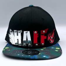 Cappello snapback Arsenic x Cande Half 3D lettera specchio orlo galassia marca BK Swag