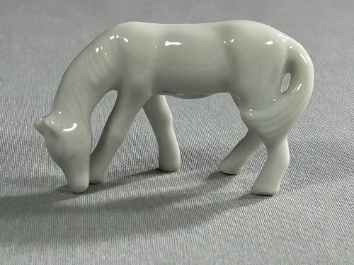 Cavallo bianco porcellana - bianco,