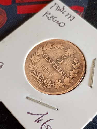 Moneta italia regno - italia, 5