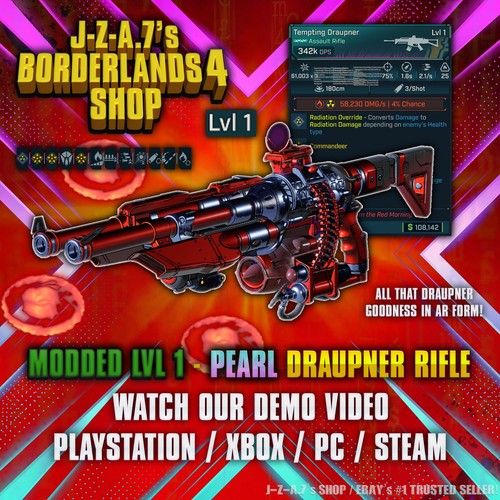 Borderlands fucile - borderlands,