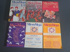 Lotto 6 Volumi MICROMEGA 2002 Flores D'Arcais Cofferati Tabucchi Travaglio Gomez