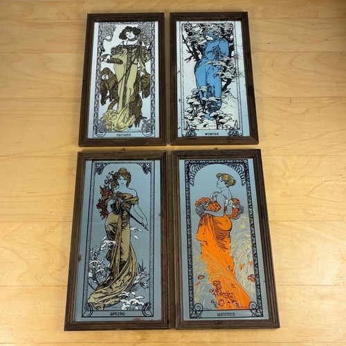 Set specchi alphonse - 4, mucha