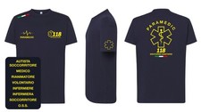 T-SHIRT 118 AMBULANZA - abbigliamento da lavoro - 100% COTONE