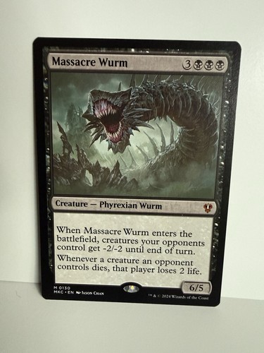Massacre wurm commander - massacre, m