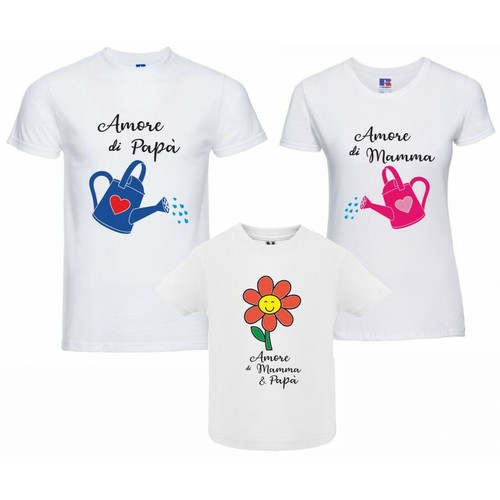 Tre tshirt due adulto e - due, da