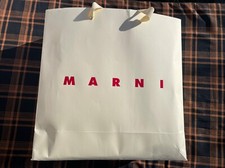 ✨SCATOLA CONFEZIONE LUSSO GIFT BOX "MARNI" ORIGINALE CON BORSA (35x29x16)✨