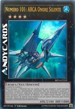NUMERO 101: ARCA ONORE SILENTE (Number Silent Honor Ark) • Ultra R • MP14 IT219