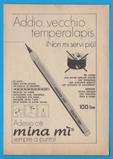 Minamì matita anno 1974 - minamì,