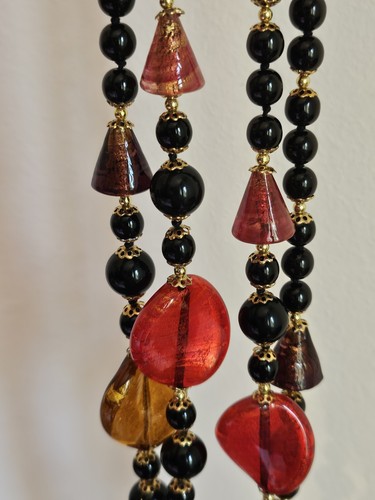 Collana murano con - , foglio