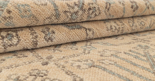 Squisito tappeto oushak beige - tappeto,