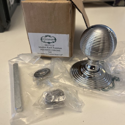 New delamain reeded knob - reeded,