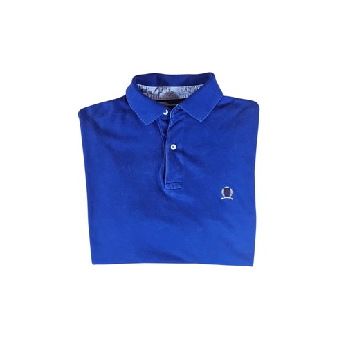 Polo tommy hilfiger uomo blu - tommy,