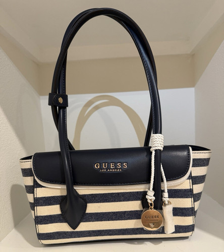 Borsa guess righe blu - borsa, a