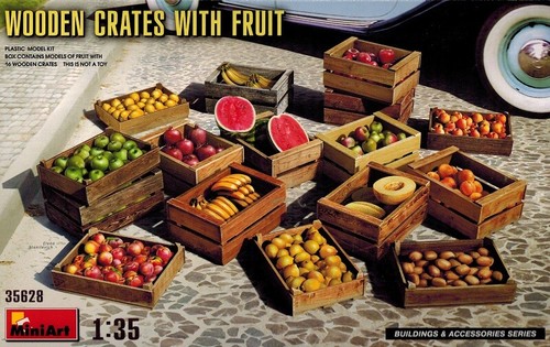 Miniart 35628 casse in legno - casse,
