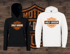 Felpa sweatshirt Harley Davidson Moto Motorcyclist Motor Maglia Idea regalo