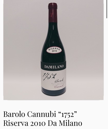 Barolo riserva 1752 cannubi - riserva,