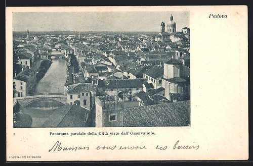 Padova panorama parziale - panorama,