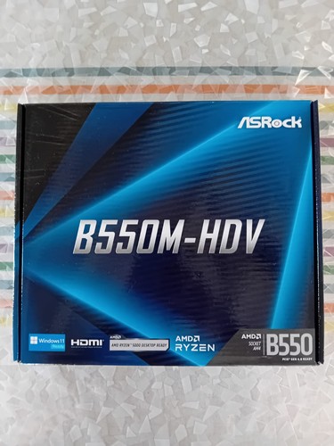 Scheda madre asrock b550m hdv - scheda,