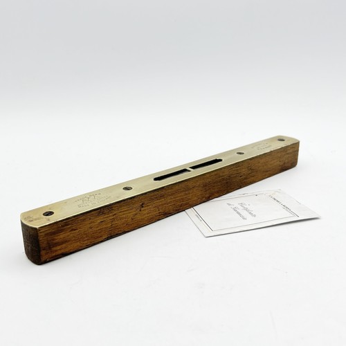 Antica livella bolla - in, legno