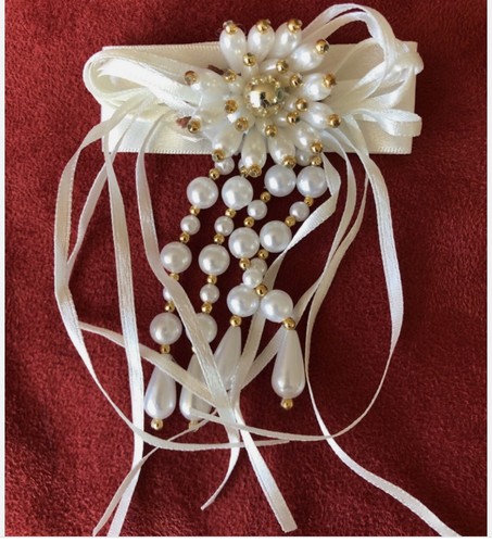 Gioielli per capelli con perle