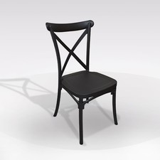 SEDIA MOD. CLEO IN POLIPROPILENE NERO