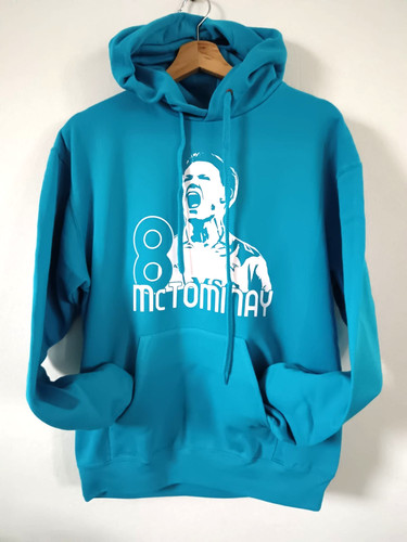 Felpa azzurra con cappuccio - felpa,