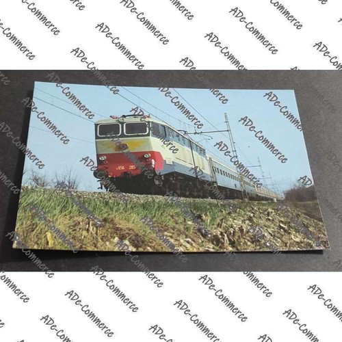 Cartolina treno locomotiva - cartolina,