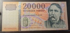 UNGHERIA BANCONOTA DA 20000