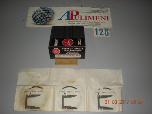 43106 serie fasce pistoni - fasce,