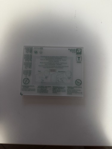 Placca ave touch vetro s44 - placca,
