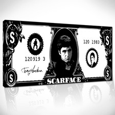 Quadro scarface dipinto mano - quadro,