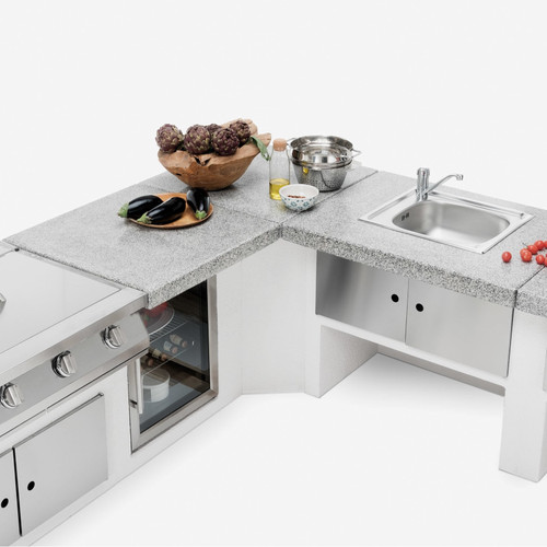 Barbecue modello modulo angolo - barbecue,