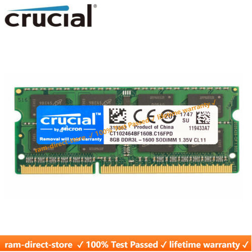 Crucial ddr3l 1600 - crucial,