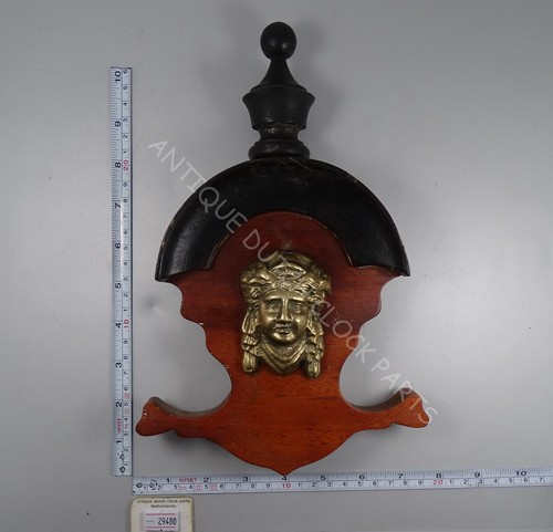Corona legno con ornamento - con,