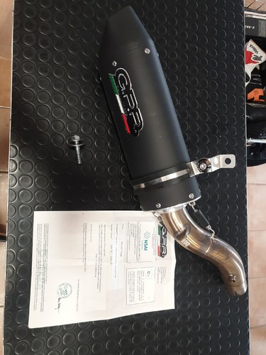 Scarico terminale marmitta gpr - scarico,
