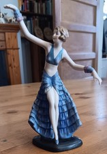 Figurina Art Deco Fasold & Stauch Bock Wallendorf Germania anni '30